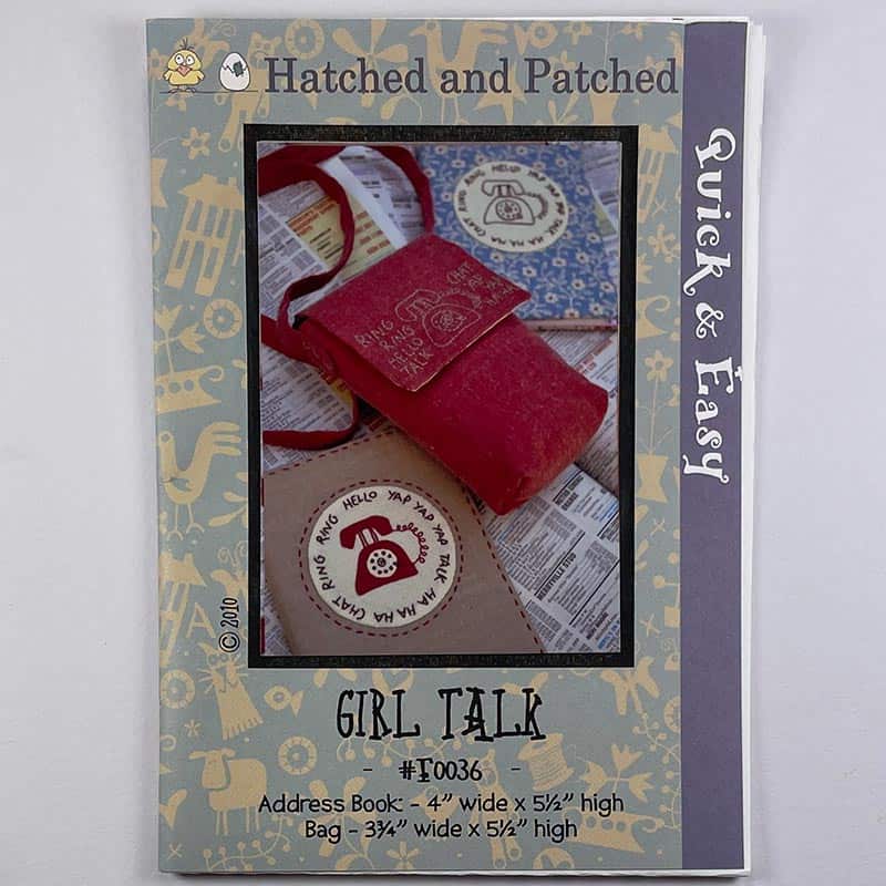 Girl Talk Address Book by Hatched & Patched – F0036