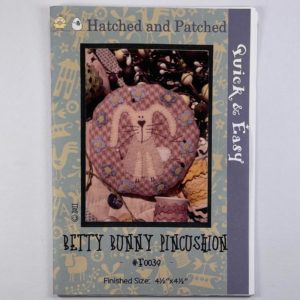 Betty Bunny Pincushion by Hatched & Patched – F0039