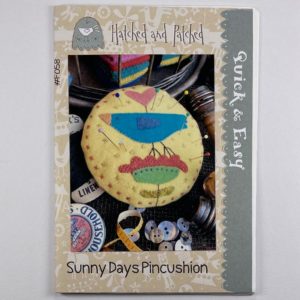 Sunny Days Pincushion by Hatched & Patched – F0058
