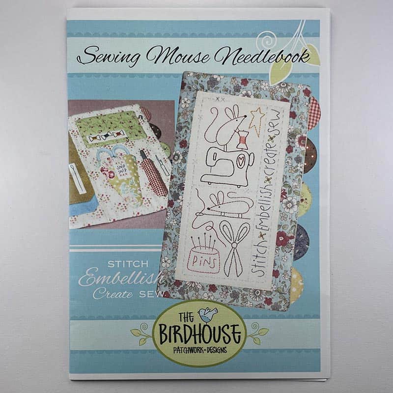 Sewing Mouse Needlebook by Natalie Bird – D324