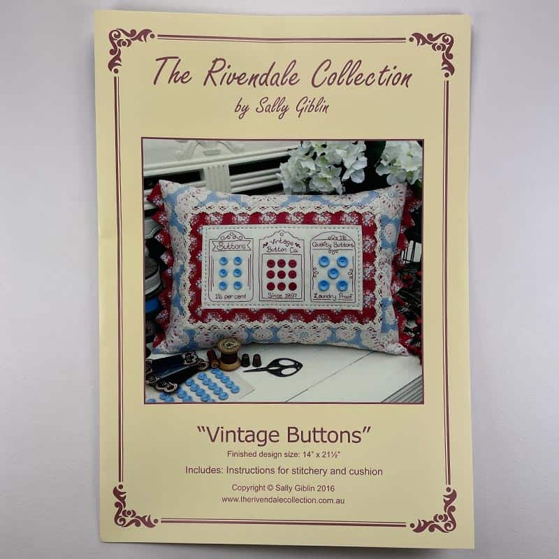 Vintage Buttons by Sally Giblin