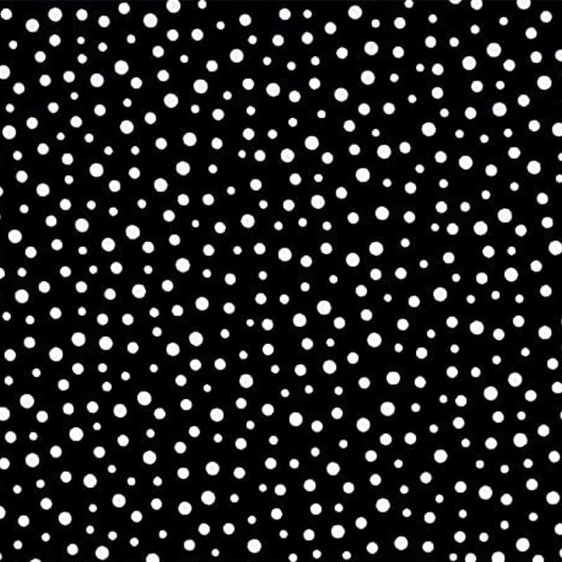 Irregular Dot by Susy Bee – 20171-199 – Black