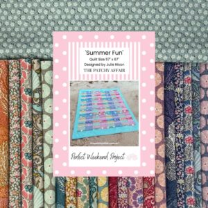 Summer Fun Kit by Julie Nixon – Tilda Meadow Basics Teal Border
