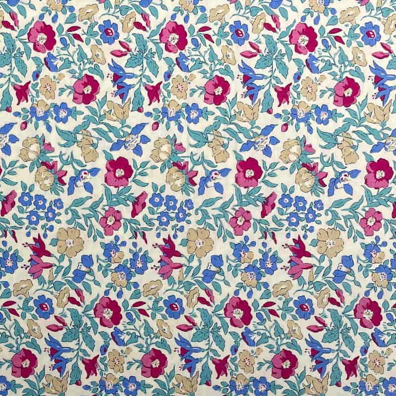 Flower Show Midnight by Liberty Fabrics – Mamie 5724E