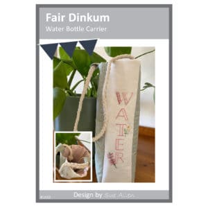 Fair Dinkum by Sue Allen – Water Bottle Carrier