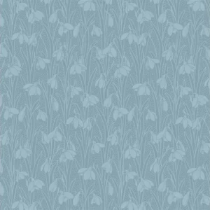 Liberty Fabrics - Snowdrop Spot - Steely Sky - 6874A