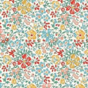 Liberty Fabrics - The Collector's Home - Botanist's Blossom - Bright 01666802A