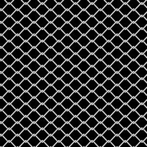Fenced In - Chain Wire Black