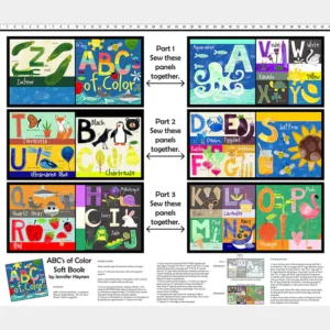 ABCs of Color by Jennifer Heynen - Multi Book Panel - 2JHW-1